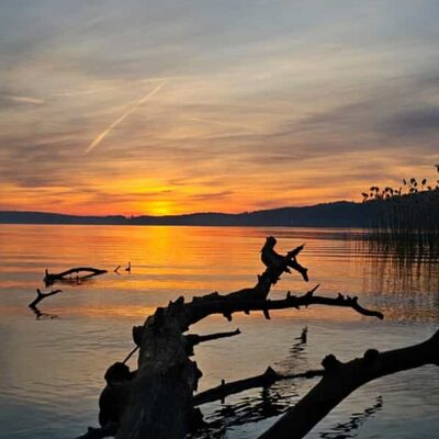 Sonnenuntergang am See